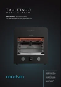 Notice CECOTEC TXULETACO 8000 INFERNO Barbecue