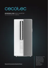 Notice CECOTEC WINDOWCLIMA 9000 INVERTER Wasmachine