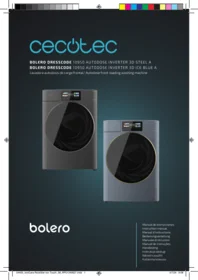 Bolero Washdry 106950 Autodose Inverter 3d Titanium CECOTEC