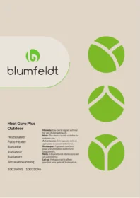 Blumfeldt Heat Guru - Calefacción exterior