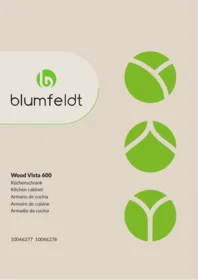 Notice Blumfeldt WOODVISTA MEUBLE Meuble de cuisine