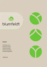 Manuale Blumfeldt EMPOLI Fontana da giardino