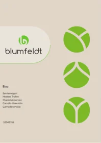 Etsu Servierwagen Blumfeldt