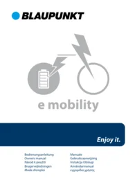 Manuale BLAUPUNKT FALT-E-BIKE Lavatrice