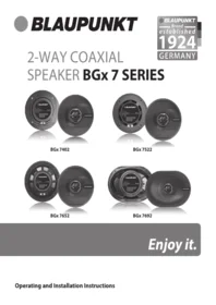BLAUPUNKT BGx 7 SERIES - Washing machine