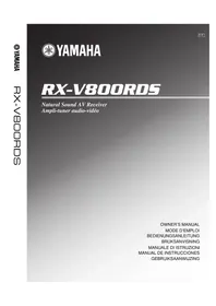 RX-V800RDS YAMAHA