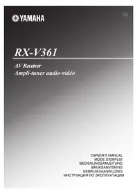 RX-V361 YAMAHA