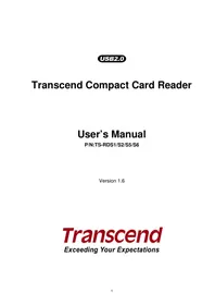 TRANSCEND TS-RDS1 - Lecteur de carte mémoire