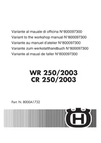 HUSQVARNA CR 250 (2003) - Motorrad