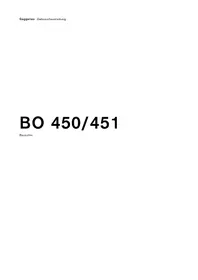 BO450211 GAGGENAU