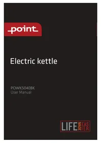 Bedienungsanleitung Point POWK5040BK Wasserkocher