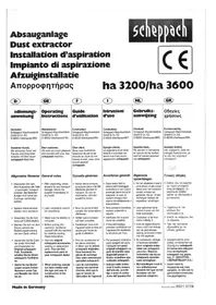 HA 3600 SCHEPPACH