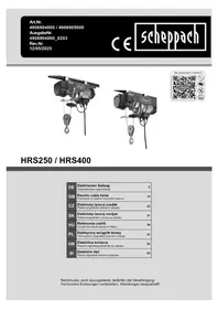 SCHEPPACH HRS250 - Niekategoryzowane