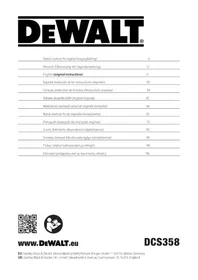 DEWALT DCS358 - Seghetto