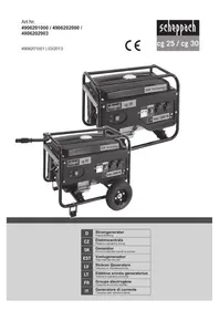 SCHEPPACH CG 25 - Generator
