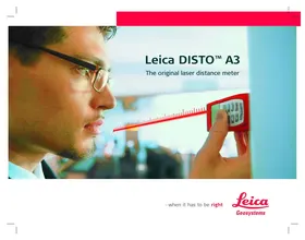 LEICA DISTO A3 - Télémètre laser