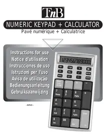 TNB MPV3 - Calculatrice