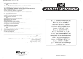 WIRELESS MICROPHONE TNB