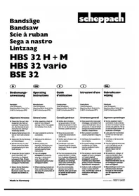 HBS 32 H+M SCHEPPACH