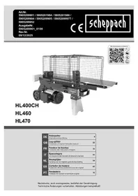 Notice SCHEPPACH HL400CH Fendeur de bois