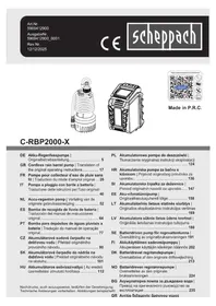 C-RBP2000-X SCHEPPACH