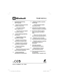 TE-MS 18/210 Li EINHELL