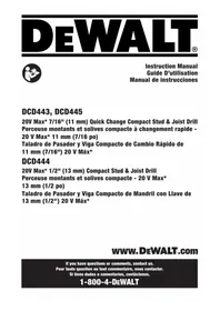 DCD443 DEWALT