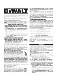 DEWALT DC9096 - Batterien