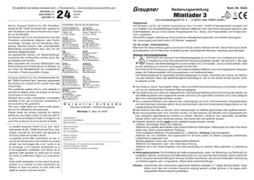 GRAUPNER MINILADER 3 - Chargeur de batterie