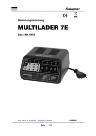 GRAUPNER MULTILADER 7E - Chargeur de batterie