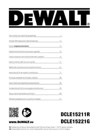 DCLE15221G DEWALT