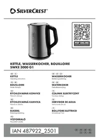 Notice SILVERCREST SWKE 3000 G1 Bouilloire