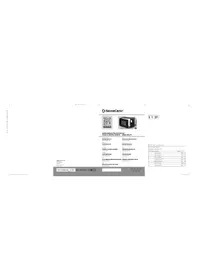 Notice SILVERCREST SMW 800 F2 Micro-ondes