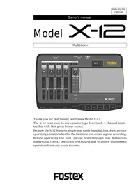 X-12 FOSTEX
