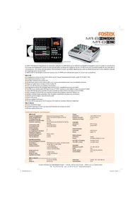 FOSTEX MR-8 HD - Enregistreur multipiste