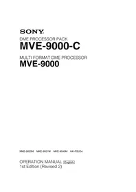MVE-9000 SONY