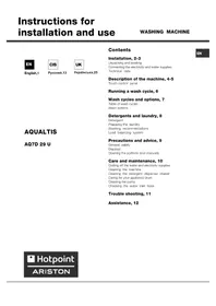 AQ7D 29 U (EU) Hotpoint Ariston