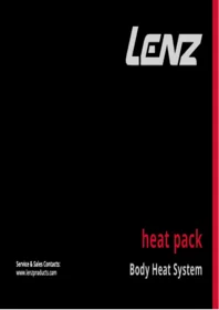 Navodila LENZ HEAT PACK 2.0 Telesni grelniki