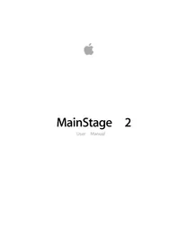 MainStage 2 APPLE