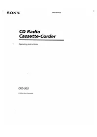CFD-503 SONY