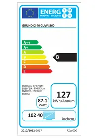 40 GUW 8860 GRUNDIG