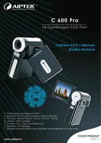 AIPTEK C 600 PRO - Caméra numérique