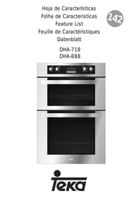 TEKA DHA-888 - Forno elétrico embutido