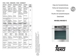 TEKA HA-810 E - Four encastrable