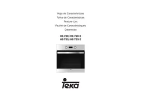 HE-735 E  - INSTALLATION MANUAL TEKA