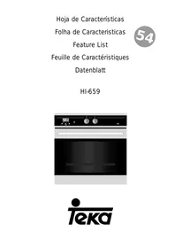 HF-659  - INSTALLATION MANUAL TEKA