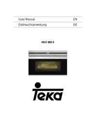 HKX 960 S  - INSTALATION MANUAL TEKA