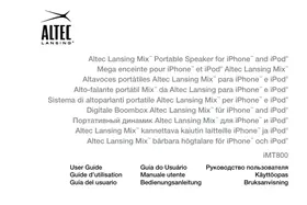 ALTEC LANSING IMT800 - Enceinte bluetooth