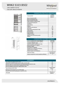 WHK2 5323 B5E2 WHIRLPOOL
