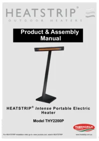 Heatstrip Intense Portable Model THY2200P - Electric heating